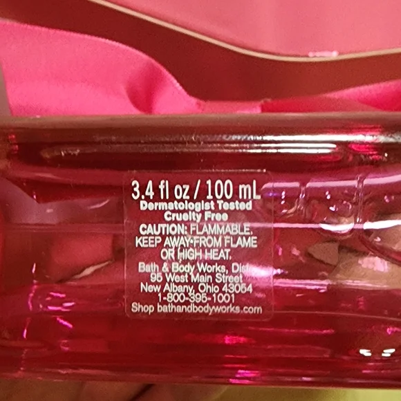 Bath & Body Works Perfect In Pink EDP 3.4oz